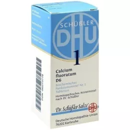 BIOCHEMIE DHU 1 Calcio fluorato D 6 compresse, 80 pz