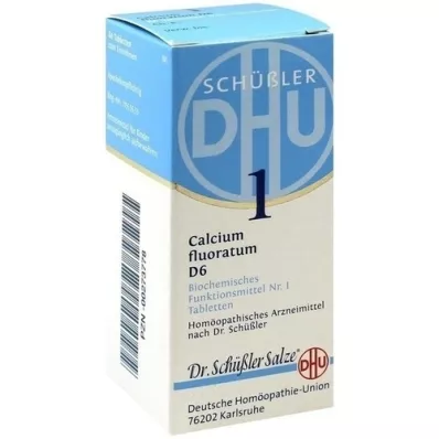 BIOCHEMIE DHU 1 Calcio fluorato D 6 compresse, 80 pz
