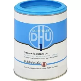 BIOCHEMIE DHU 1 Calcio fluorato D 6 compresse, 1000 pezzi