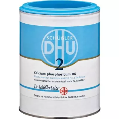 BIOCHEMIE DHU 2 compresse di Calcio fosforico D 6, 1000 pezzi BIOCHEMIE DHU 2 compresse di Calcio fosforico D 6, 1000 pezzi