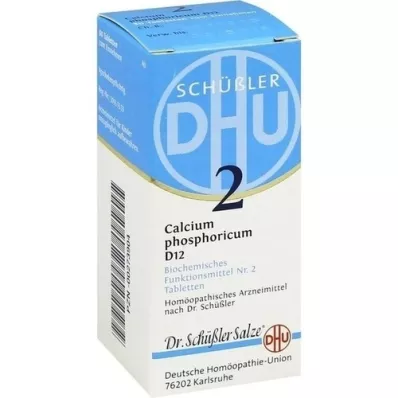 BIOCHEMIE DHU 2 Calcio fosforico D 12 compresse, 80 pz BIOCHEMIE DHU 2 Calcio fosforico D 12 compresse, 80 pz