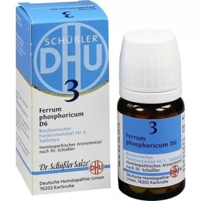 BIOCHEMIE DHU 3 Ferrum fosforicum D 6 compresse, 80 pz BIOCHEMIE DHU 3 Ferrum fosforicum D 6 compresse, 80 pz