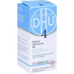 BIOCHEMIE DHU 4 Potassio clorato D 6 compresse, 80 pz