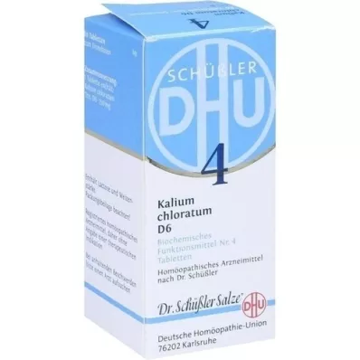 BIOCHEMIE DHU 4 Potassio clorato D 6 compresse, 80 pz BIOCHEMIE DHU 4 Potassio clorato D 6 compresse, 80 pz