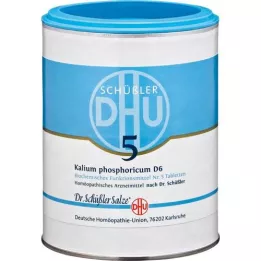 BIOCHEMIE DHU 5 Kalium fosforicum D 6 compresse, 1000 pezzi