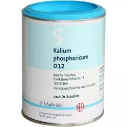 BIOCHEMIE DHU 5 Kalium fosforicum D 12 compresse, 1000 pezzi