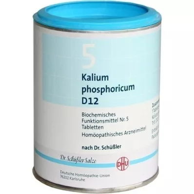 BIOCHEMIE DHU 5 Kalium fosforicum D 12 compresse, 1000 pezzi