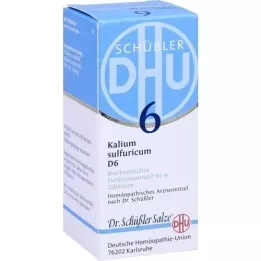 BIOCHEMIE DHU 6 Kalium sulfuricum D 6 compresse, 80 pz