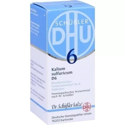 BIOCHEMIE DHU 6 Kalium sulfuricum D 6 compresse, 80 pz BIOCHEMIE DHU 6 Kalium sulfuricum D 6 compresse, 80 pz