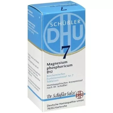 BIOCHEMIE DHU 7 Magnesio fosforico D 12 compresse, 80 pz