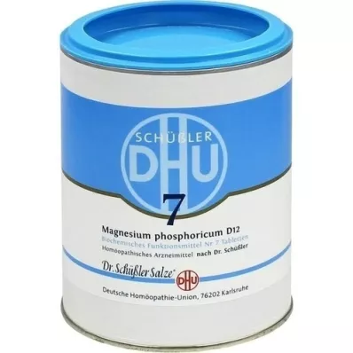 BIOCHEMIE DHU 7 Magnesio fosforico D 12 compresse, 1000 pz BIOCHEMIE DHU 7 Magnesio fosforico D 12 compresse, 1000 pz