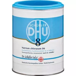 BIOCHEMIE DHU 8 clorato di sodio D 6 compresse, 1000 pezzi