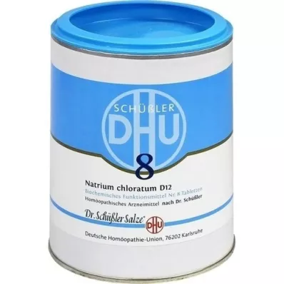 BIOCHEMIE DHU 8 clorato di sodio D 12 compresse, 1000 pezzi