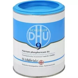 BIOCHEMIE DHU 9 Natrum fosforicum D 3 compresse, 1000 pezzi