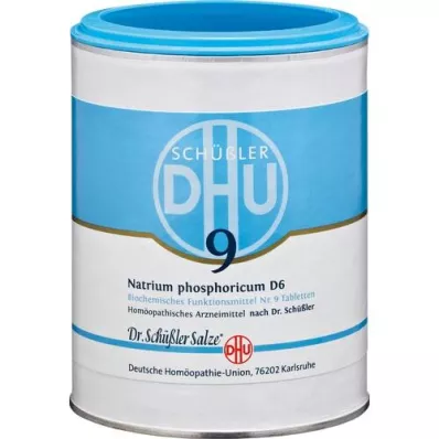 BIOCHEMIE DHU 9 Natrum fosforicum D 6 compresse, 1000 pezzi BIOCHEMIE DHU 9 Natrum fosforicum D 6 compresse, 1000 pezzi