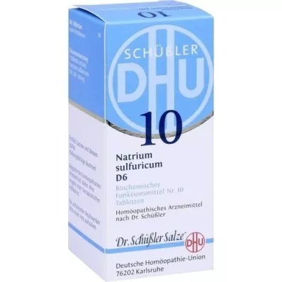 BIOCHEMIE DHU 10 Natrum sulfuricum D 6 compresse, 80 pz BIOCHEMIE DHU 10 Natrum sulfuricum D 6 compresse, 80 pz