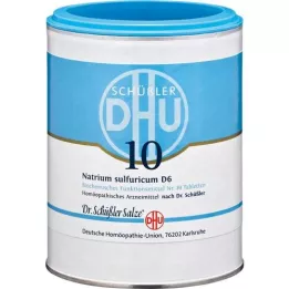 BIOCHEMIE DHU 10 Natrum sulfuricum D 6 compresse, 1000 pz