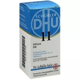 BIOCHEMIE DHU 11 Silicea D 6 compresse, 80 pz