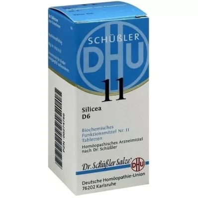 BIOCHEMIE DHU 11 Silicea D 6 compresse, 80 pz