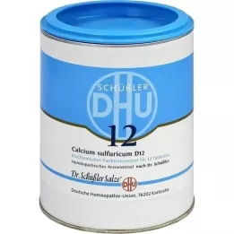 BIOCHEMIE DHU 12 Calcium sulfuricum D 12 compresse, 1000 pezzi