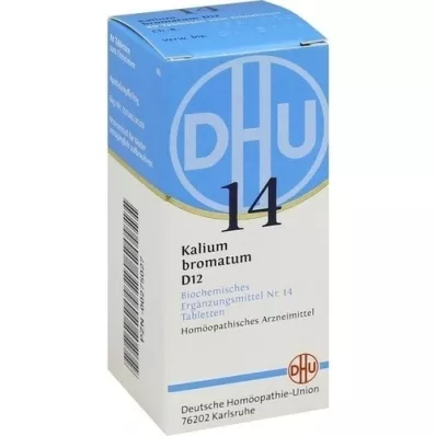BIOCHEMIE DHU 14 Kalium bromatum D 12 compresse, 80 pz BIOCHEMIE DHU 14 Kalium bromatum D 12 compresse, 80 pz