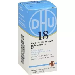 BIOCHEMIE DHU 18 Calcio sulfurato D 6 compresse, 80 pz