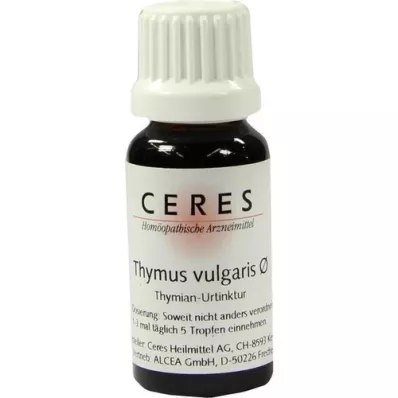 CERES Tintura madre di Thymus vulgaris, 20 ml