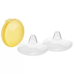 MEDELA Protezione per capezzoli Contatto S con scatola di conservazione, 2 pz