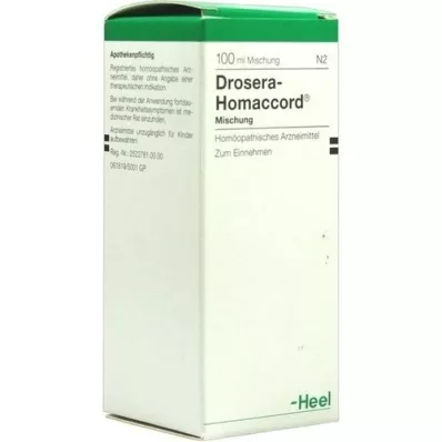 DROSERA HOMACCORD Gocce, 100 ml