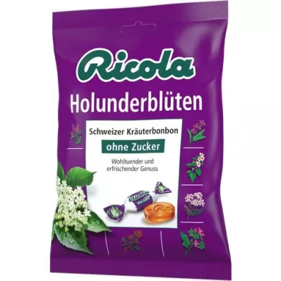 RICOLA o.Z. sacchetto di caramelle ai fiori di sambuco, 75 g