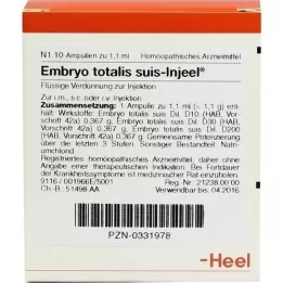EMBRYO totalis suis Injeel fiale, 10 pz
