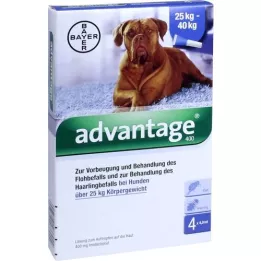 ADVANTAGE 400 pipette soluzione per cani da 25 kg, 1x4 pezzi