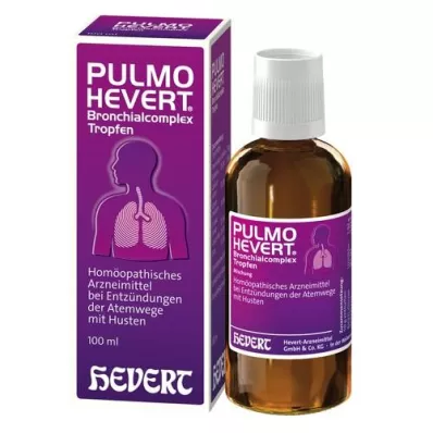 PULMO HEVERT Complesso bronchiale gocce, 100 ml PULMO HEVERT Complesso bronchiale gocce, 100 ml