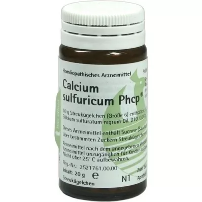 CALCIUM SULFURICUM PHCP Globuli, 20 g CALCIUM SULFURICUM PHCP Globuli, 20 g