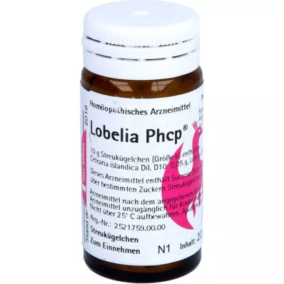 LOBELIA PHCP Globuli, 20 g LOBELIA PHCP Globuli, 20 g