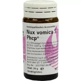 NUX VOMICA Globuli S Phcp, 20 g