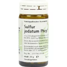 SULFUR JODATUM PHCP Globuli, 20 g