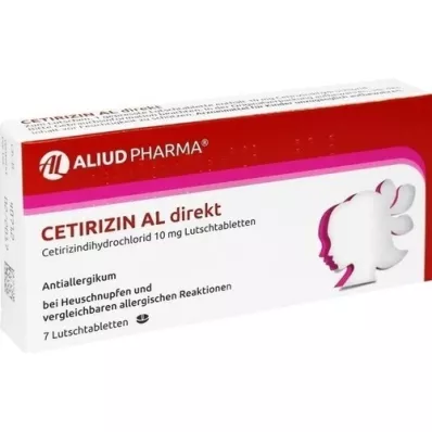 CETIRIZIN AL losanghe dirette, 7 pz CETIRIZIN AL losanghe dirette, 7 pz