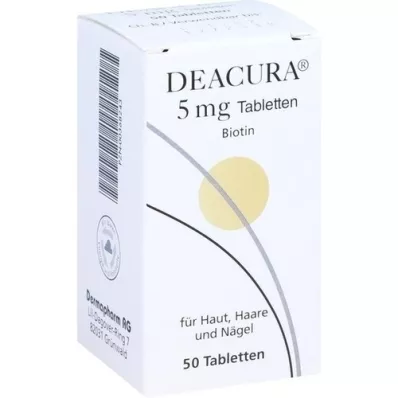 DEACURA compresse da 5 mg, 50 pz DEACURA compresse da 5 mg, 50 pz