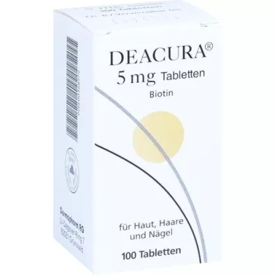 DEACURA compresse da 5 mg, 100 pz DEACURA compresse da 5 mg, 100 pz