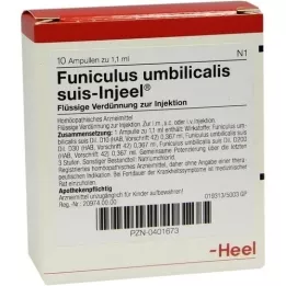 FUNICULUS UMBILICALIS fiale suis Injeel, 10 pz