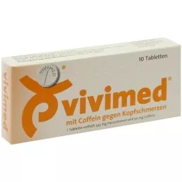 VIVIMED con caffeina per compresse contro il mal di testa, 10 pz