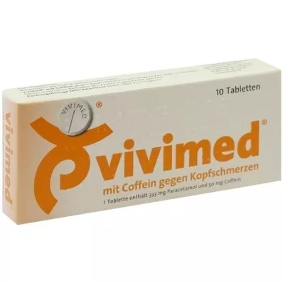 VIVIMED con caffeina per compresse contro il mal di testa, 10 pz