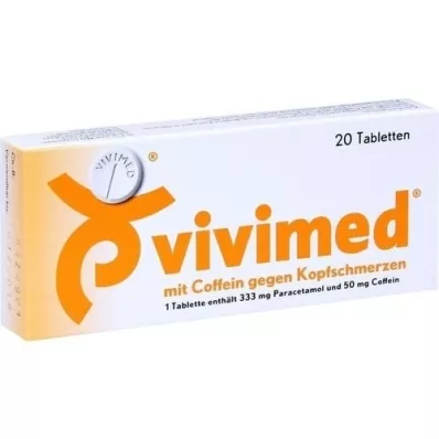 VIVIMED con caffeina per compresse contro il mal di testa, 20 pz