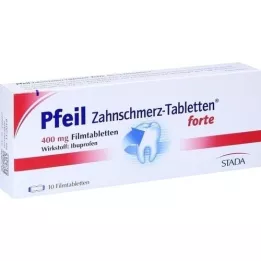 PFEIL Compresse per mal di denti forte compresse rivestite con film, 10 pz