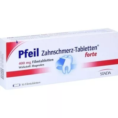 PFEIL Compresse per mal di denti forte compresse rivestite con film, 10 pz