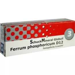 SCHUCKMINERAL Globuli 3 Ferrum fosforicum D12, 7,5 g