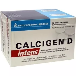 CALCIGEN D intens 1000 mg/880 UI compresse masticabili, 120 pz