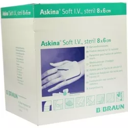 ASKINA IV morbida medicazione per ferite 6x8 cm, 50 pz