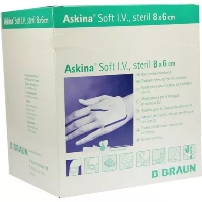 ASKINA IV morbida medicazione per ferite 6x8 cm, 50 pz ASKINA IV morbida medicazione per ferite 6x8 cm, 50 pz
